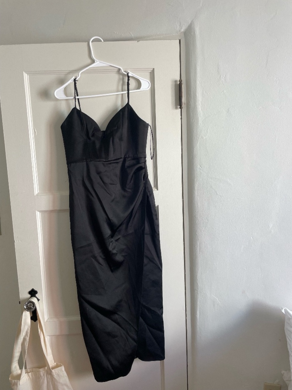 Zara Satin Maxi Dress